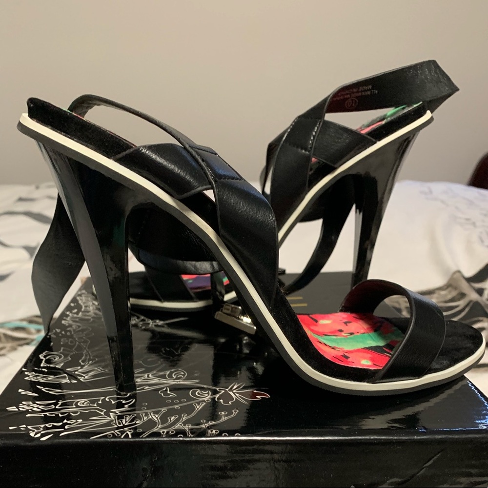 Ankle strap heels